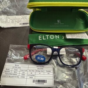 Elton John brand sunglasses with a price tag starting at $139.